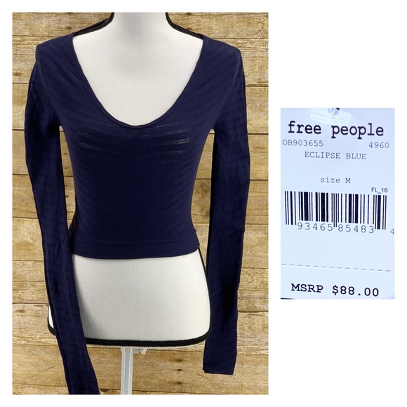 ❌SOLD IN BUNDLE❌ Free People Movement Gone Adrift Long Slee… - Picture 3 of 9